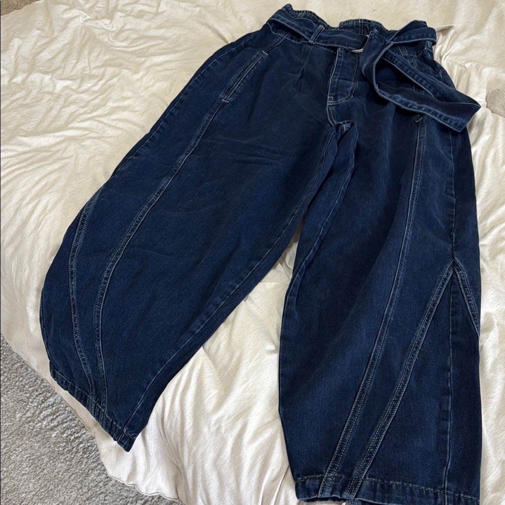 Free People Dark Blue Women's Jeans